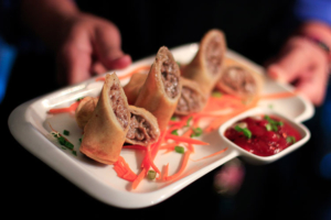 Cheese Steak Rolls | Circles Thai